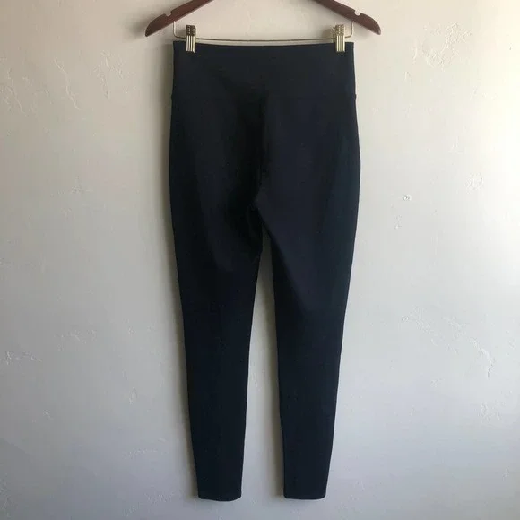 Spanx Assets Ponte Black Shaping Leggings Pants - Picture 3 of 6